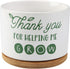 Ceramic Succulent Plant Pot - Teacher Appreciation Gift